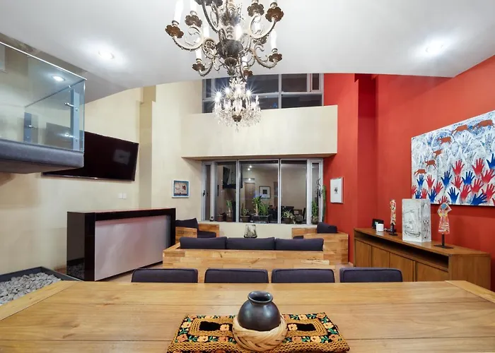 3 Bedroom Upscale Art House Reforma Avenue México DF
