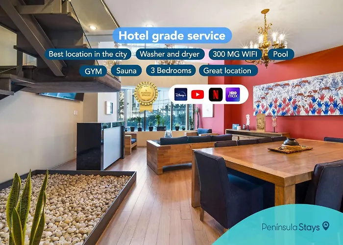 Apartamento 3 Bedroom Upscale Art House Reforma Avenue